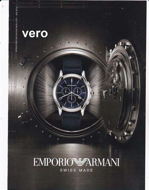 is armani a luxury brand for watches